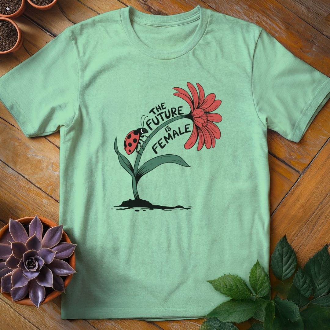 The Future is Female Tee T-Shirt Mint Green / S