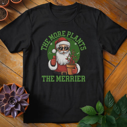 The More Plants the Merrier Tee T-Shirt Black / S