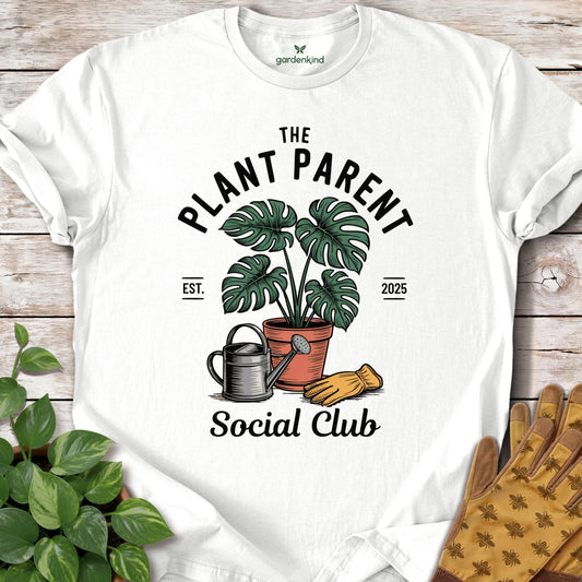 The Plant Parent Social Club Tee, White