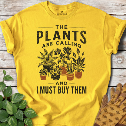 The Plants are Calling Tee, Daisy