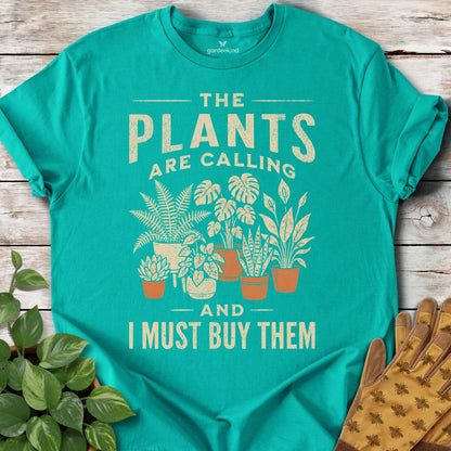 The Plants are Calling Tee, Jade Dome