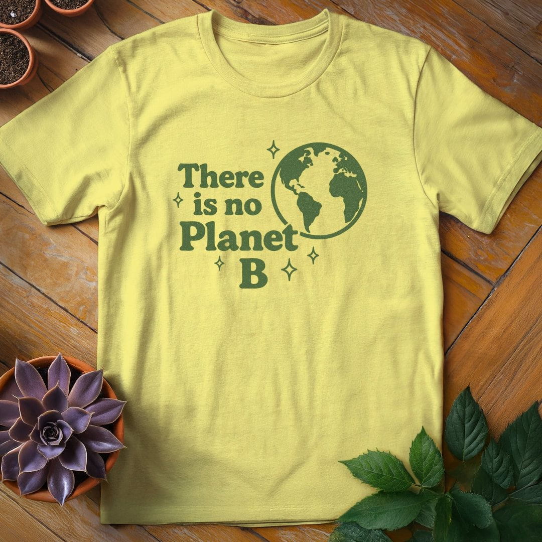 There Is No Planet B Tee T-Shirt Cornsilk / S