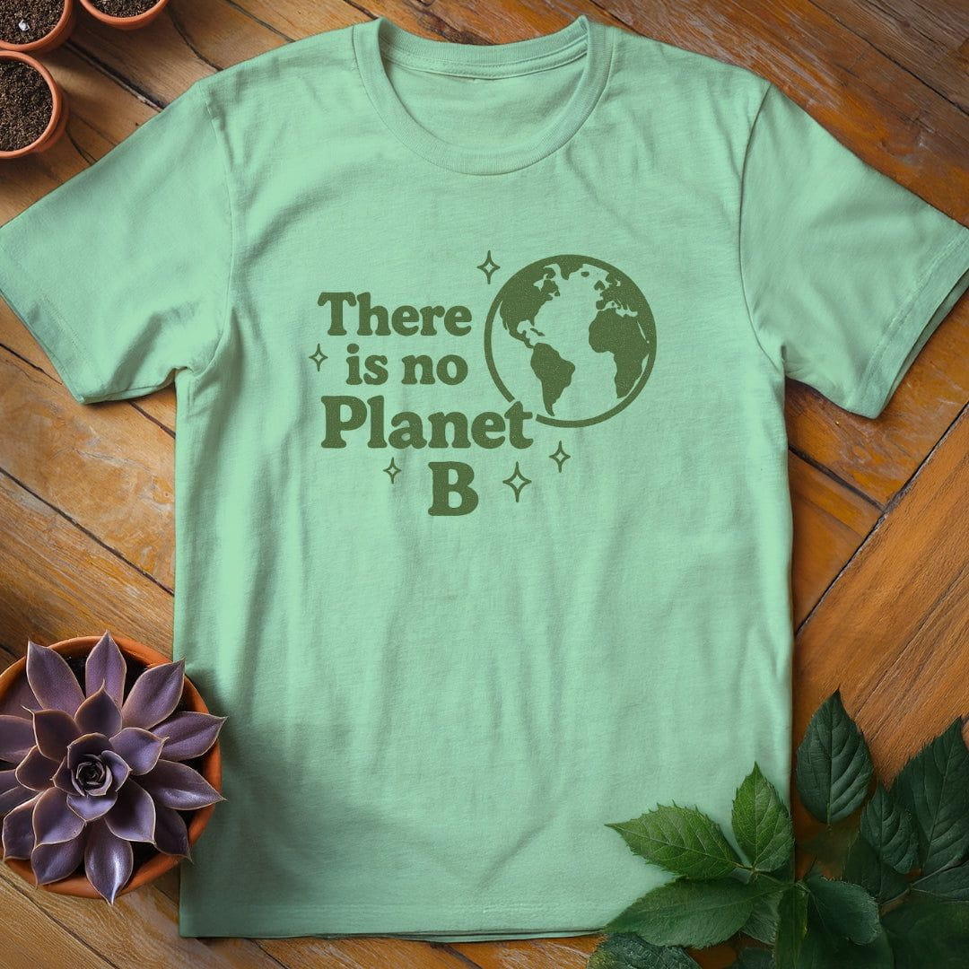 There Is No Planet B Tee T-Shirt Mint Green / S
