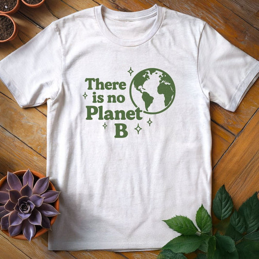 There Is No Planet B Tee T-Shirt White / S