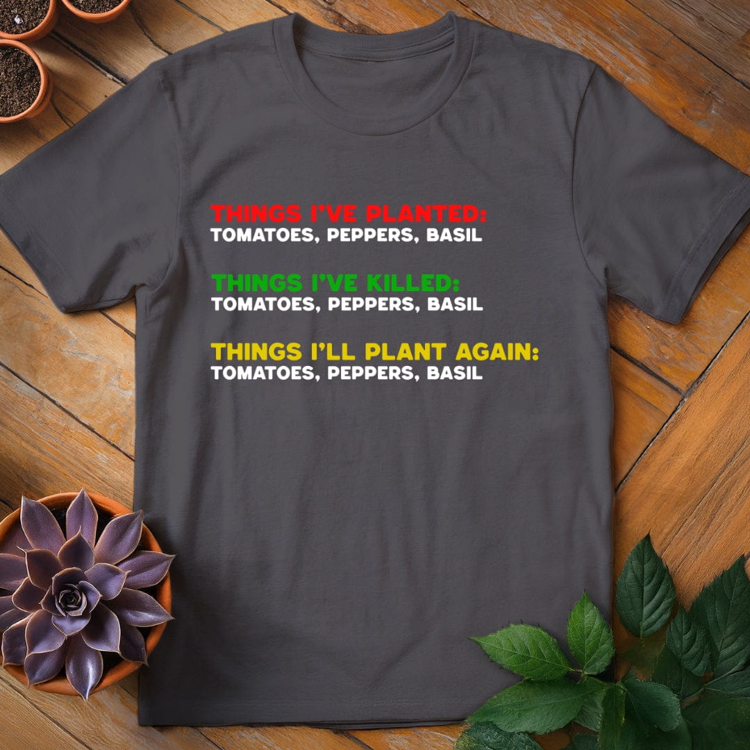 Things I've Planted Tee T-Shirt Charcoal / S