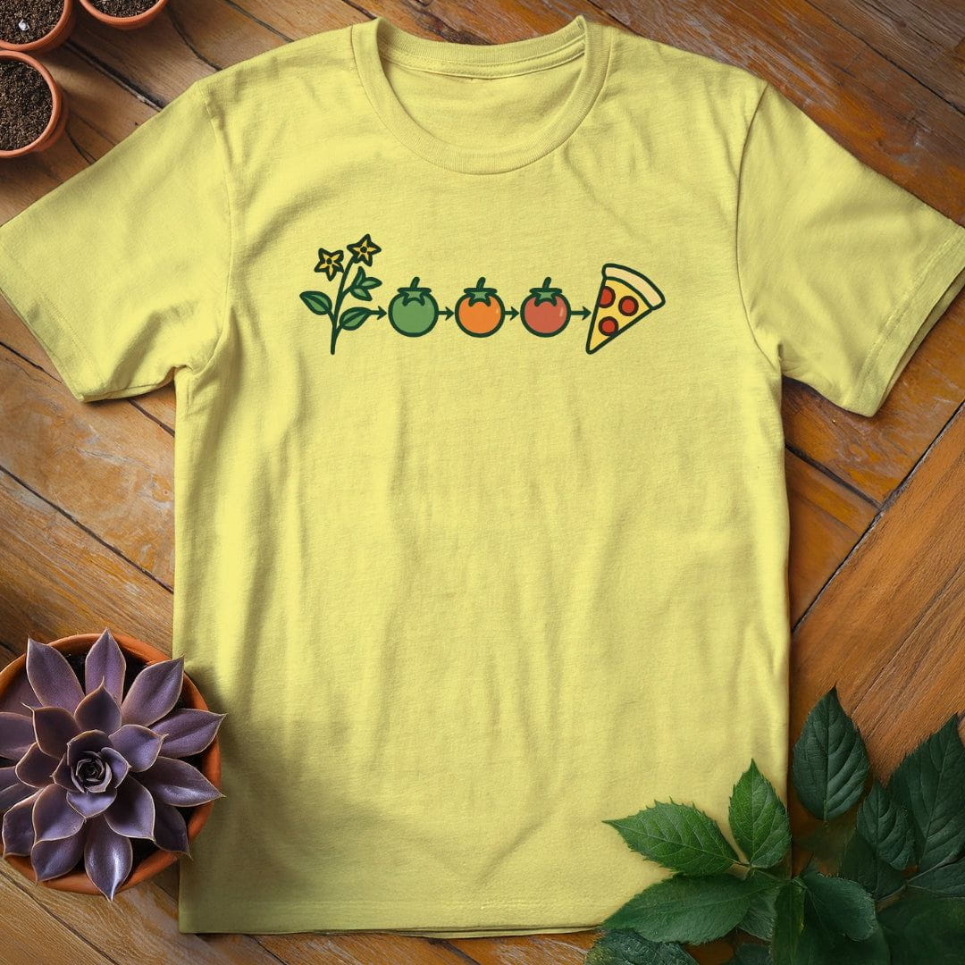 Tomato Evolution Tee T-Shirt Cornsilk / S