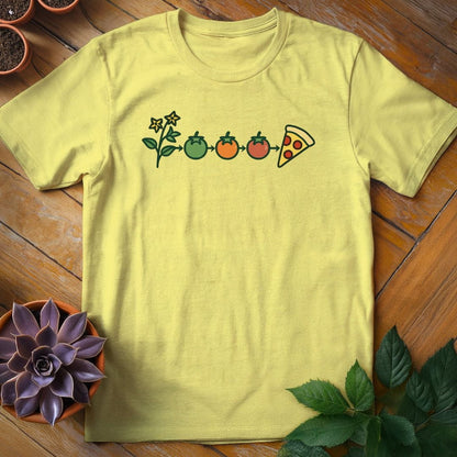 Tomato Evolution Tee T-Shirt Cornsilk / S