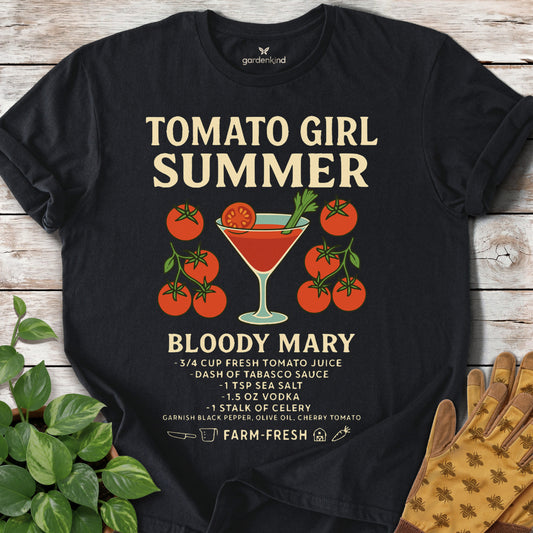 Tomato Girl Summer Tee, Black