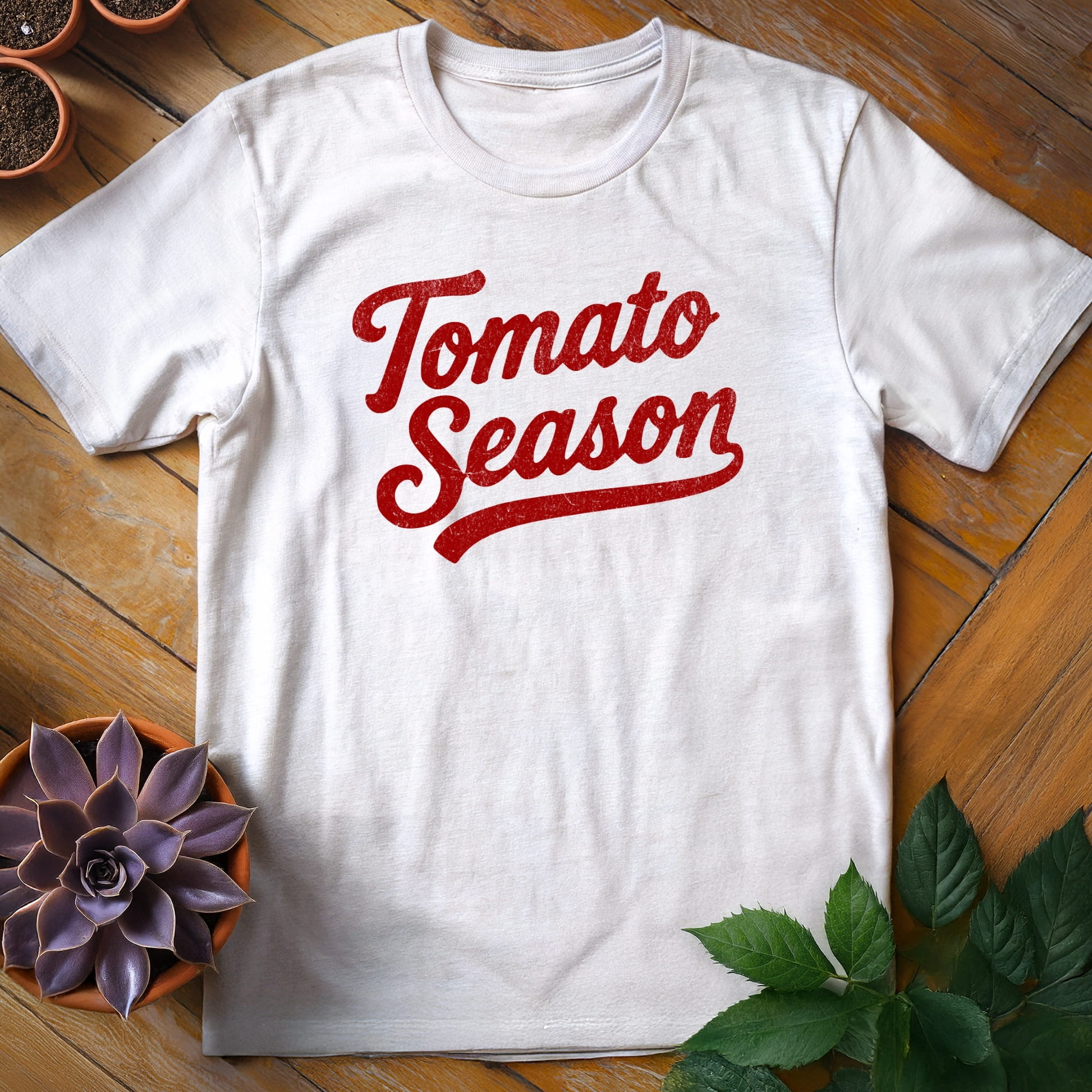 Tomato Season Tee T-Shirt White / S