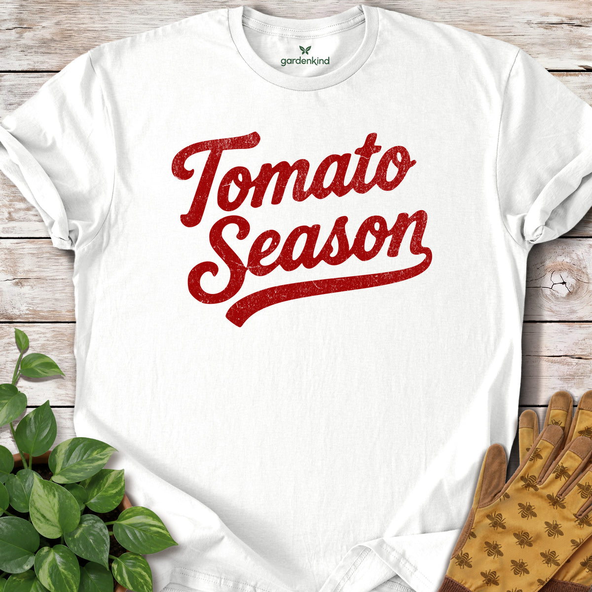 Tomato Season Tee, White