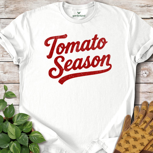 Tomato Season Tee, White