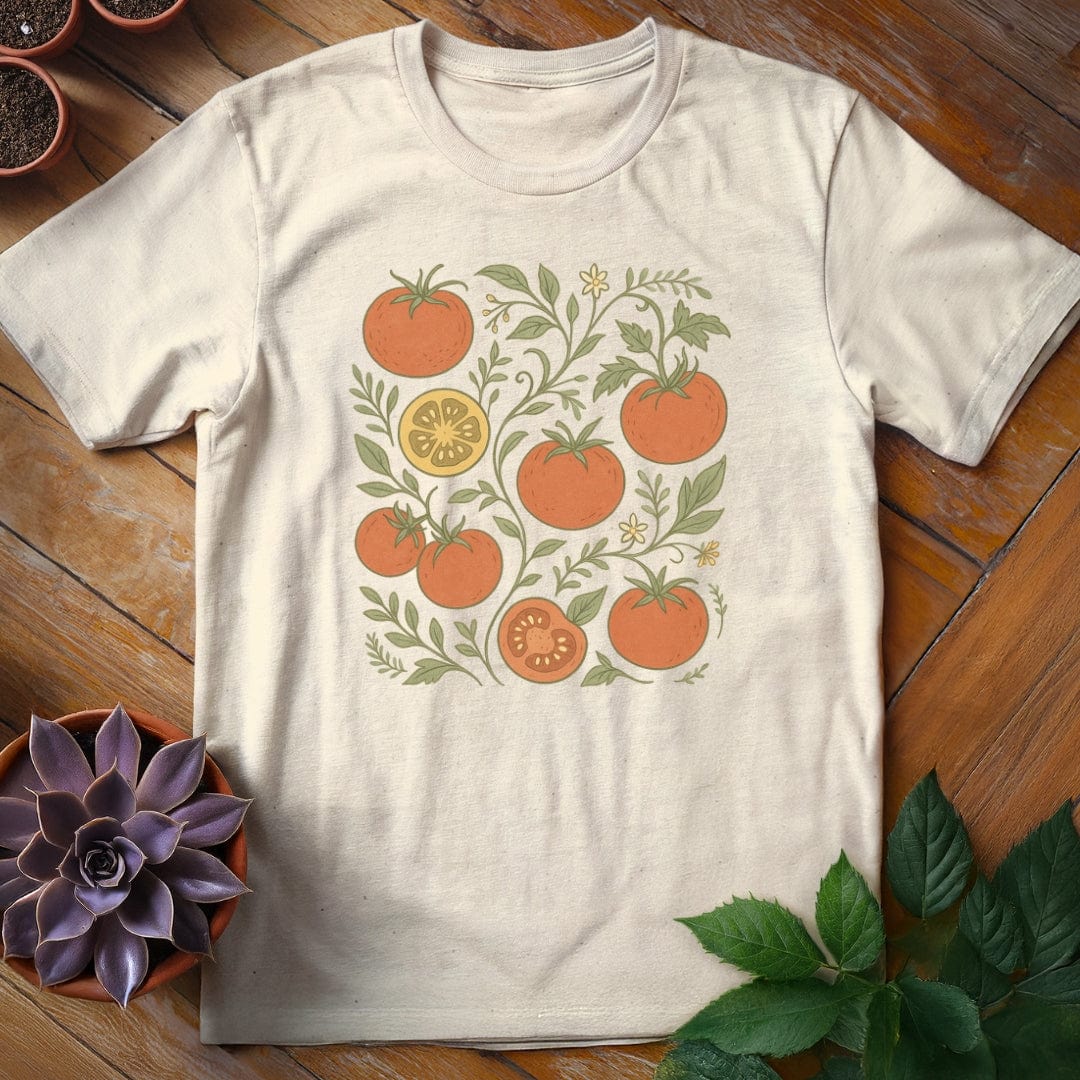 Tomatoes Tee T-Shirt Natural / S