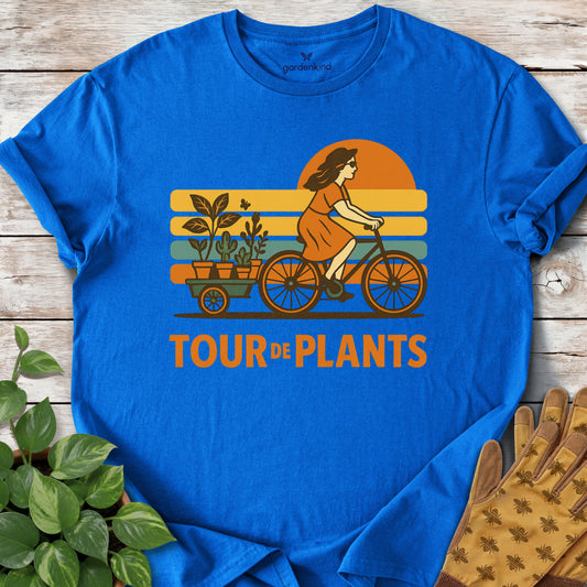 Tour de Plants Tee, Royal