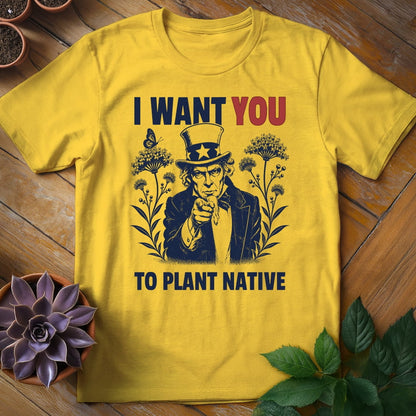 Uncle Sam Plant Native Tee T-Shirt Daisy / S