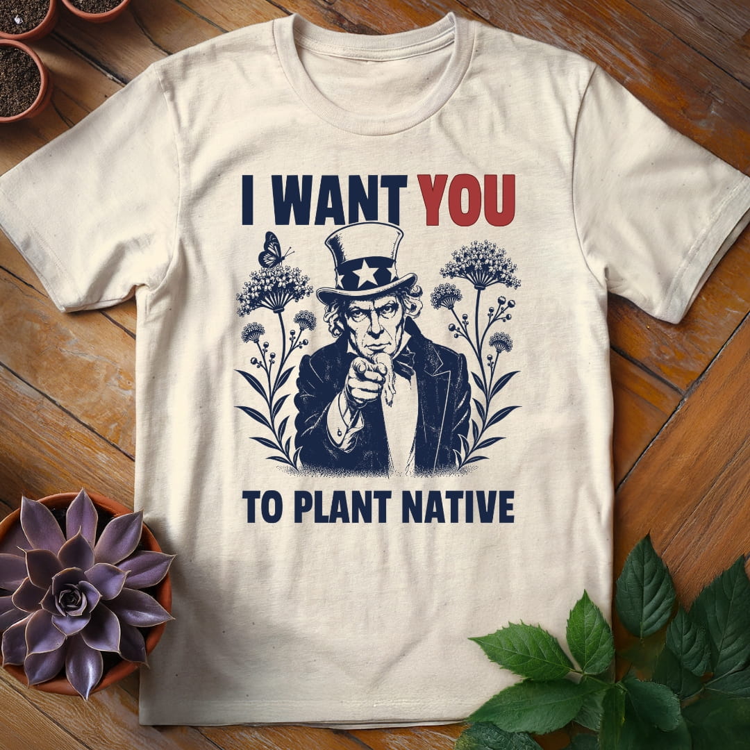 Uncle Sam Plant Native Tee T-Shirt Natural / S