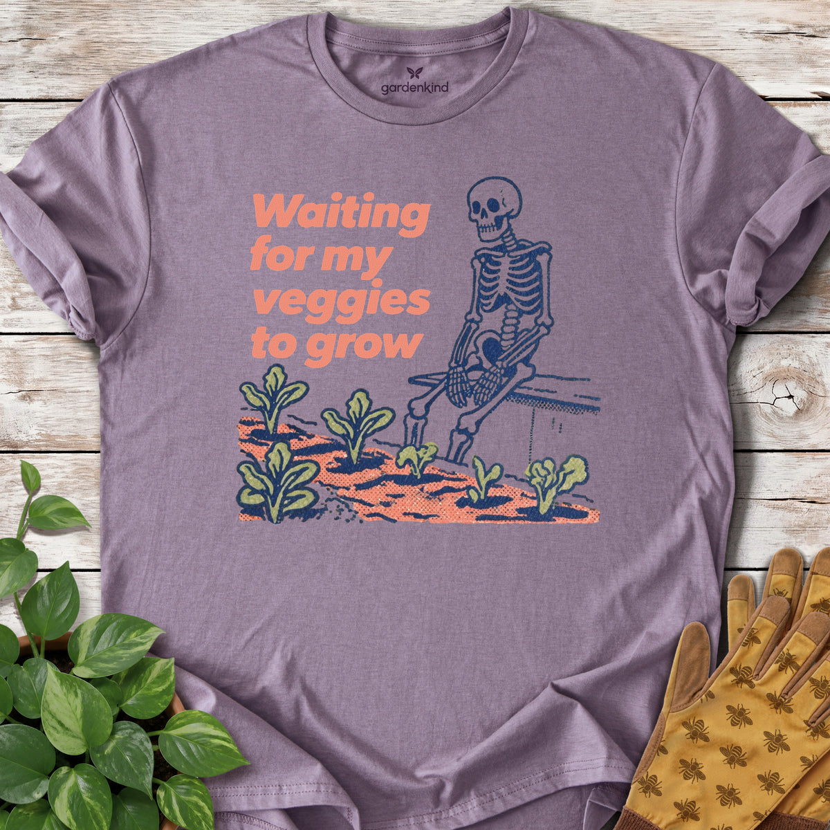 Waiting for My Veggies to Grow Tee, Paragon