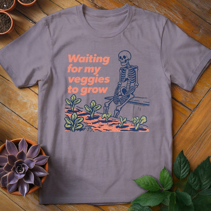 Waiting for My Veggies to Grow Tee T-Shirt Paragon / S