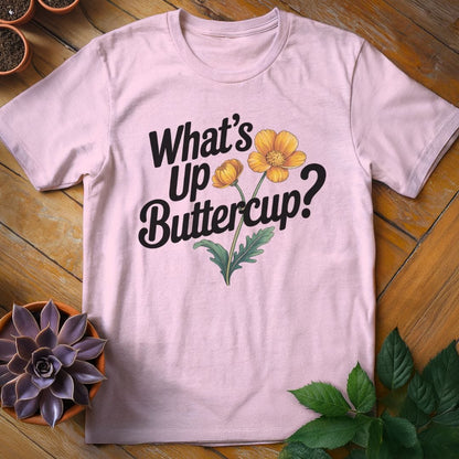 What's Up Buttercup Tee T-Shirt Light Pink / S