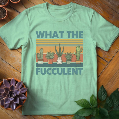 What the Fucculent Tee T-Shirt Mint Green / S