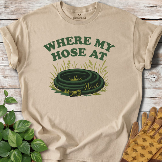 Where My Hose At Tee, Sand