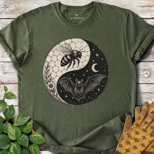Yin-yang Tee, Military Green